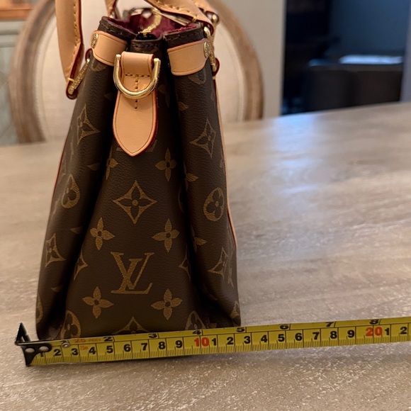 Brown and Tan Designer Tote Bag - Picture 8 of 8